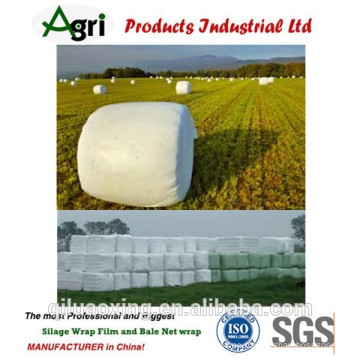 LLDPE blanco / negro / verde agricultura uso Silage Wrap Film